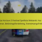 Forza Horizon 5 Festival Spellista Mekanik: Hur det fungerar, Belöningsfördelning, Evenemangsfrekvens