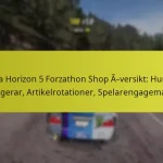 Forza Horizon 5 Forzathon Shop Översikt: Hur det fungerar, Artikelrotationer, Spelarengagemang