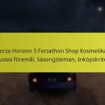 Forza Horizon 5 Forzathon Shop Kosmetika: Exklusiva föremål, Säsongsteman, Inköpskriterier