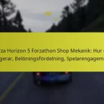 Forza Horizon 5 Forzathon Shop Mekanik: Hur det fungerar, Belöningsfördelning, Spelarengagemang