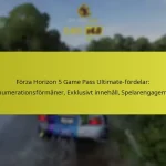 Förza Horizon 5 Game Pass Ultimate-fördelar: Prenumerationsförmåner, Exklusivt innehåll, Spelarengagemang