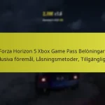 Forza Horizon 5 Xbox Game Pass Belöningar: Exklusiva föremål, Låsningsmetoder, Tillgänglighet