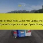 Forza Horizon 5 Xbox Game Pass-uppdateringar: Nya belöningar, Ändringar, Spelarförslag