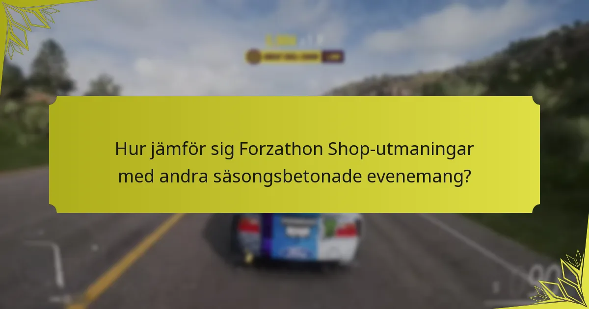 Vilka är belöningsnivåerna i Forza Horizon 5 Forzathon Shop?