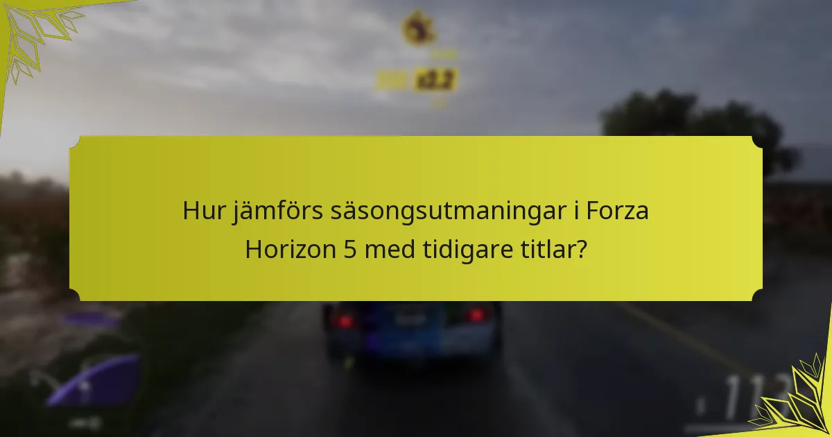 Vilka är belöningsnivåerna för säsongsutmaningar i Forza Horizon 5?