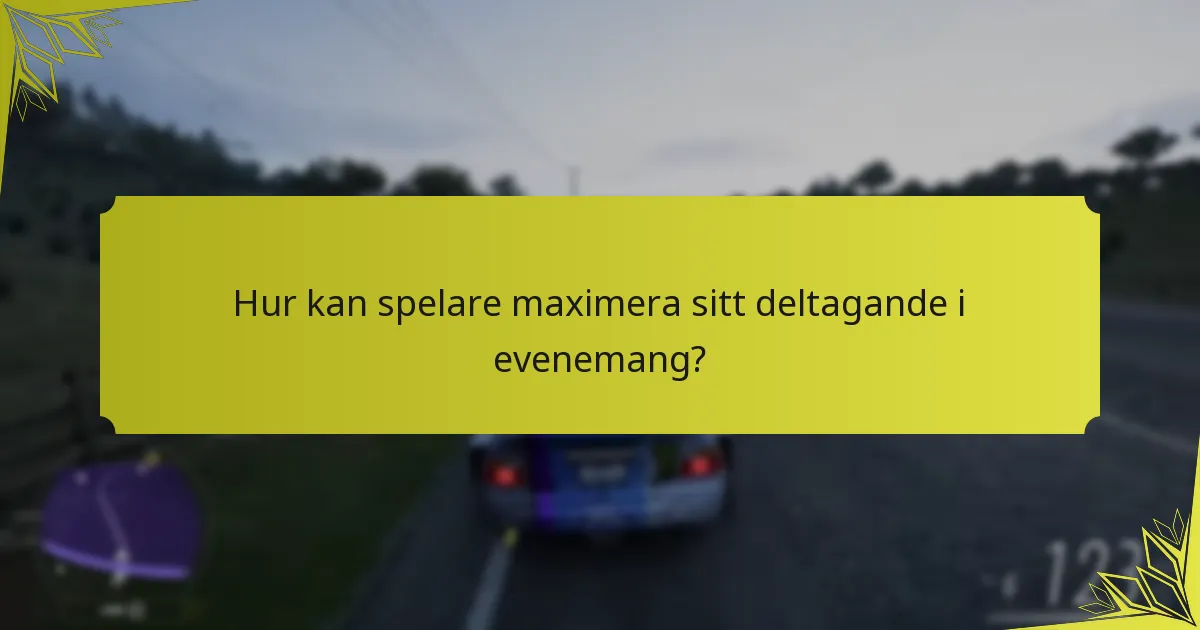 Hur länge varar evenemang i Forza Horizon 5?