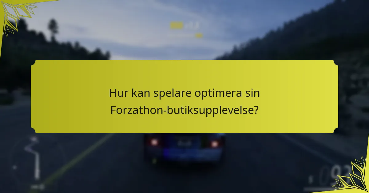 Vilka är sällsynthetsnivåerna för fordon i Forzathon-butiken?