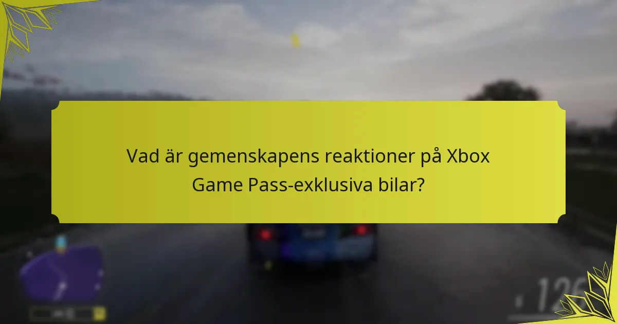 När är de exklusiva bilarna tillgängliga i Forza Horizon 5?