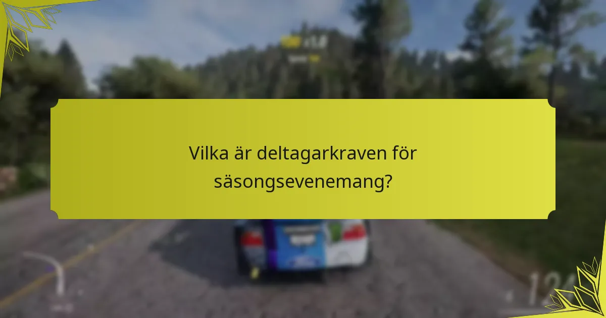 Hur jämförs säsongsevenemang med andra evenemangstyper i Forza Horizon 5?